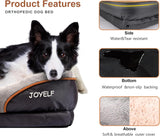 Pamper Your Pup with the Luxurious Large Orthopedic Memory Foam Dog Bed