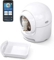 Revolutionary Self-Cleaning Cat Litter Box - App Control, Odor-Elimination