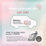 Soft Cute Travel Cat & Small Dog Carrier Bag 