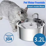 Revolutionary Automatic Stainless Steel Cat & Dogs Water Fountain - Keep Your Feline Hydrated and Happy!