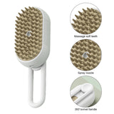 Cat & Small Dog Grooming Brush. with electric Steam Cleaner.     , Massage Spray, and Hair Removal Comb for Cats and Dogs