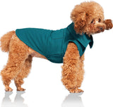 Handsome Dog Polo Shirt - Stylish T-Shirt for Small & Medium Boys, Perfect for All Seasons (Blue, XS)