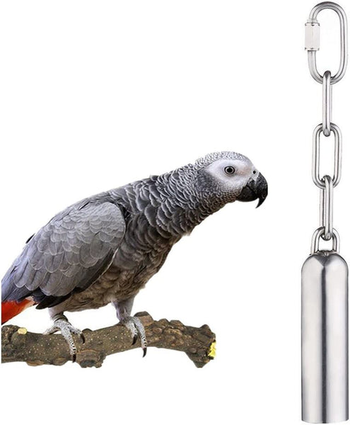 Durable Stainless Steel Bell Toy for Birds 