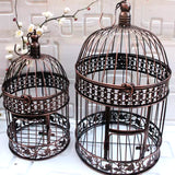 Elegant Iron Bird Cage for Weddings and Floral Arrangements 