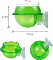 Chameleon, Lizard, Bearded Dragons and Geckos Feeding Bowl & Water Dish with Suction Cup   Pets Feeding Bowl