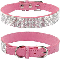 "Reflective Microfiber Pet Collar Leash Set for Small & Medium Dogs"