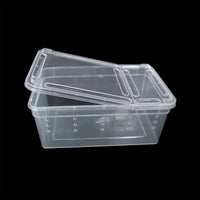 Portable Reptile Feeding Box for Snakes, Lizards, Frogs, Tarantulas, Turtles, and Hideouts