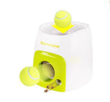 Revolutionary Smart Dog & Cat Feeder Dispenser & Tennis Ball Toy Launcher Combo