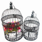 Stunning European Wrought Iron Birdcage 