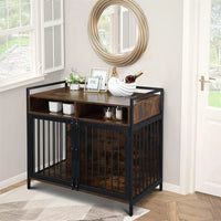 Stylish & Functional Furniture Dog Cage: The Perfect Blend of Comfort and Design for Your Pet!