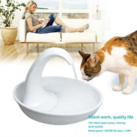 Automatic Swan Shaped Pet Water Fountain - Stylish Electric Dispenser for Cats and Dogs