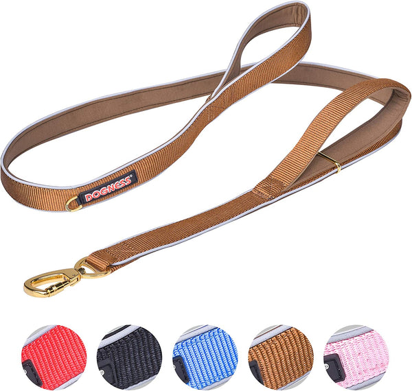   Classic Double Handle Dog Leash. 