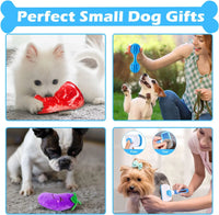 "Fun Pack of Teething Toys for Small Puppies and Dogs"