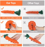 5 Pieces Dog Chewable Toys For Cleaner Teeth, Safe Durable Teething Chewing Braided Toys        