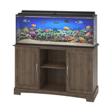 Rustic Oak Alta Vista Aquarium Stand for 50-75 Gallon Tanks