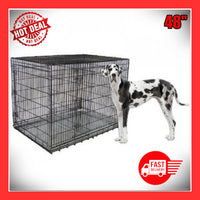 Big XXL Large Dog Crate Kennel Extra Huge Folding.       