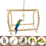 8 Pack Wooden Bird Toys              