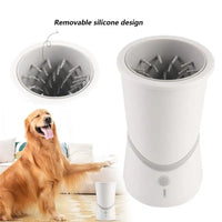 Automatic Dog Paws Cleaner or Foot Washer Cup, portable paw cleaner for small and medium-sized dogs 