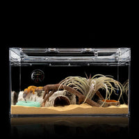 "Premium Acrylic Reptile Terrarium - Ideal Breeding Box for Bearded Dragons, Tarantulas & More!"