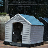 Plastic Warm Kennel Rainproof Outdoor Medium and Large Dog House Golden Retriever Dog Cage Dog House Sun Protection Dog Supplie