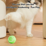 Interactive Smart Dog Toy with Automatic Moving Bouncing Rotating Ball for Toy and Small Dogs, LED Lights, Fun Birthday Gift