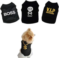 Pet Printed Sweatshirts Set - Pack of 4