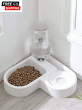 1Pc Dog & Cat Automatic Feeder with Drinking Bottle   