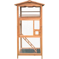 Outdoor Wooden Bird Cage