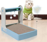 5-in-1 Reversible Cat Scratcher Cardboard Toy and Furniture Protector