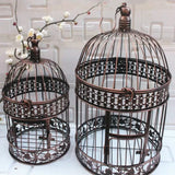 Stunning European Wrought Iron Birdcage 