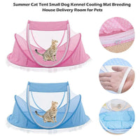 "Folding Portable Pet Tent: The Ultimate Outdoor Haven for Cats and Small Dogs!"