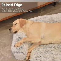 Luxurious Washable Plush Dog Bed Sofa