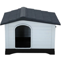 "Cozy Plastic Dog Shelter"