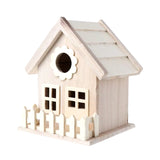 Charming Wooden Birdhouse - Perfect for Garden, Backyard & Balcony Decor