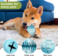  Dog Dental Health Care Chewable Toy and Treat Dispenser   