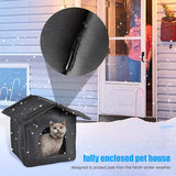 "Cozy Outdoor Pet Cave: Weatherproof Cat & Dog Shelter"