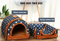 Foldable Pet House and Travel Dog Bed