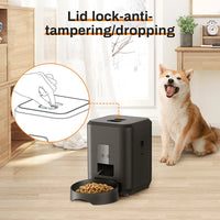 Smart Cat & Dog Feeder - 2L Automatic Dispenser with Tuya App 