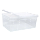 Portable Reptile Feeding Box for Snakes, Lizards, Frogs, Tarantulas, Turtles, and Hideouts