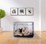 "Premium 48" X 53" Polycarbonate Floor Mat for Dog Crates - Protect Your Floors in Style!"