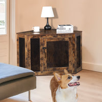 44" Furniture Corner Dog Crate    