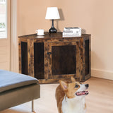 44" Furniture Corner Dog Crate    