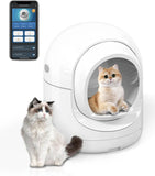 Revolutionary Self-Cleaning Cat Litter Box - App Control, Odor-Elimination