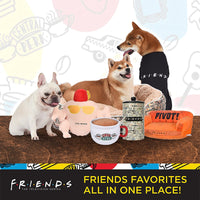 Friends TV Show City Doodle Cuddler Dog Bed | Warner Bros Merchandise for Dogs