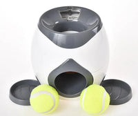 Revolutionary Smart Dog & Cat Feeder Dispenser & Tennis Ball Toy Launcher Combo