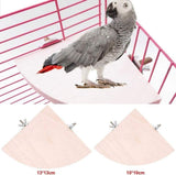 Wooden Birdcage Perches Set for Parrots and Small Pets