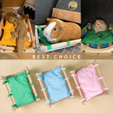 Cozy Guinea Pig Hideout & Hammock - Perfect Retreat for Bunnies, Bearded Dragons & More!