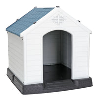 "Cozy Water-Resistant Dog House for Small to Medium Outdoor Pets"