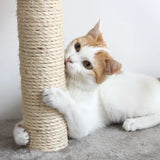  3-Post Cat Scratching Tower by Keefe PETMAKER – Keep Your Cat Happy and Your Furniture Scratch-Free!