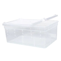 Portable Reptile Feeding Box for Snakes, Lizards, Frogs, Tarantulas, Turtles, and Hideouts